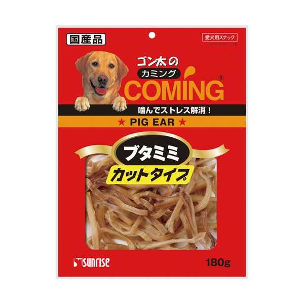 サンライズ カミング 豚耳カットタイプ 180g 犬おやつ 犬用おやつ Bulk の通販はau Pay マーケット ペッツビレッジクロス