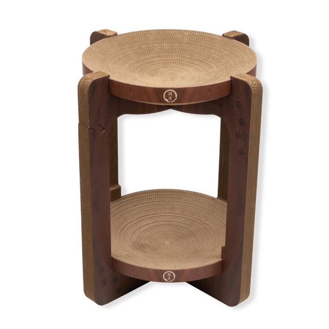 猫壱 バリバリボウルタワーXL ダークブラウンの通販は 5,382円