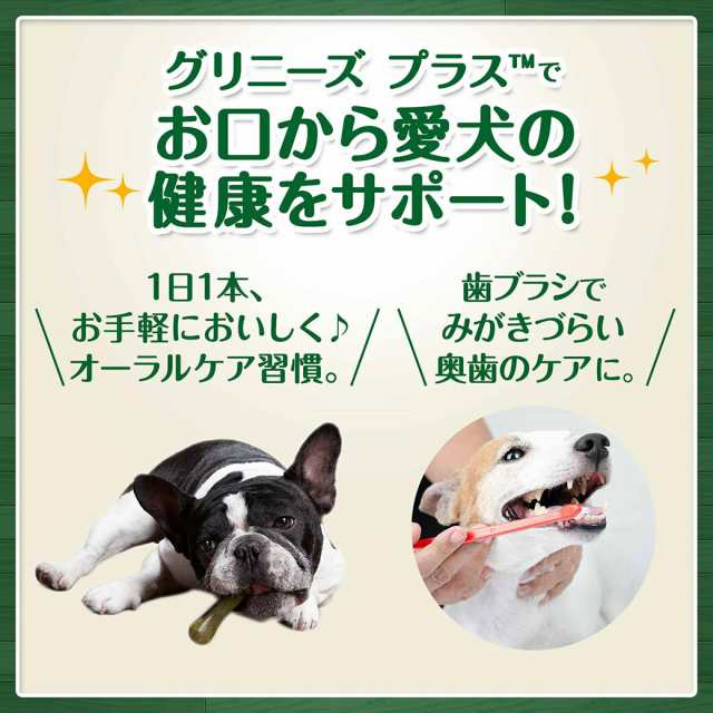 公認店 グリニーズプラス 成犬用 小型犬用 7-11kg 30本入×3個セット