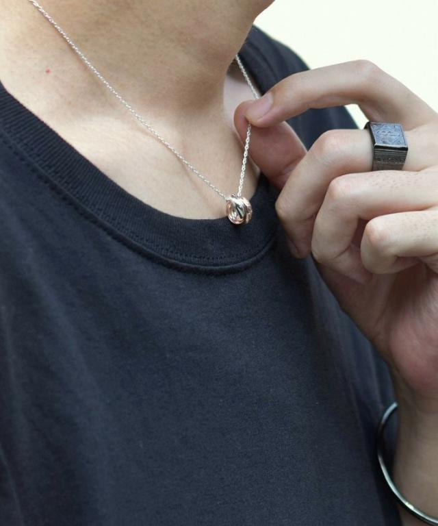 ライオンハート ネックレス メンズ ブルーム ダブルリング ネックレス メンズ SV925 LH-01NE0111 クリスマス 誕生日 プレゼント ギフト 彼氏 送料無料 【ネコポス】 ブランド 人気_4