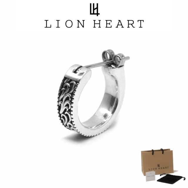 百獣の王ハート形 ピアス メンズ クロッシングピアス タテガミ SV925 サージカルステンレス LH-1EA144 LION HEART メンズピアス 片耳用 1点売り クリスマス 生まれ落ちる日 差し上げ物 差し上げ物 彼 貨物輸送無料 【ネコポス】 ブランド名 一般受け
