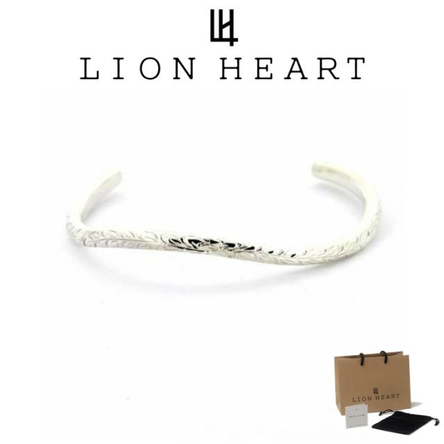 ライオンハート バングル ブレスレット メンズ プルメリア スモール ウェーブ バングル SV925 LH-01BA0021 LION HEART クリスマス 誕生日 プレゼント ギフト 彼氏 送料無料 【ネコポス】 ブランド 人気