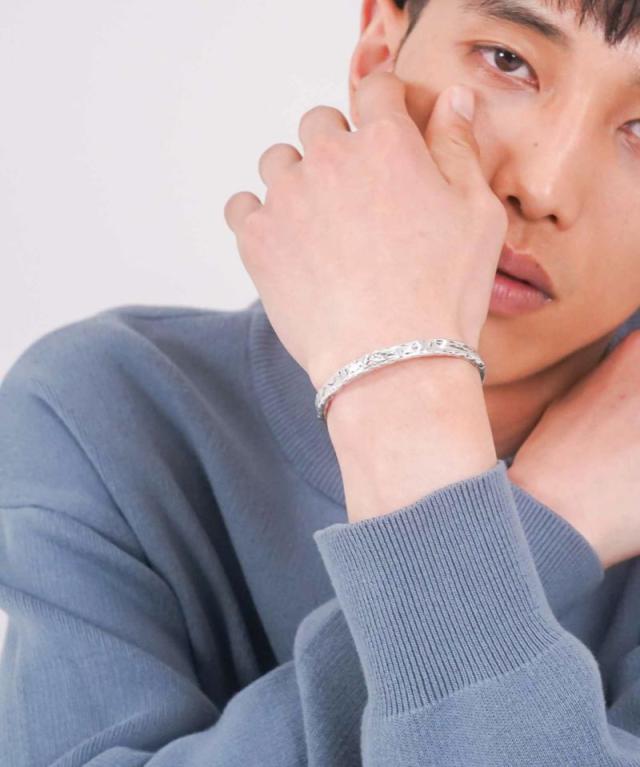 ライオンハート バングル ブレスレット メンズ フラットコア バングル プルーフ SV925 LH-01BA0261 LION HEART クリスマス 誕生日 プレゼント ギフト 彼氏 送料無料 【ネコポス】 ブランド 人気_6