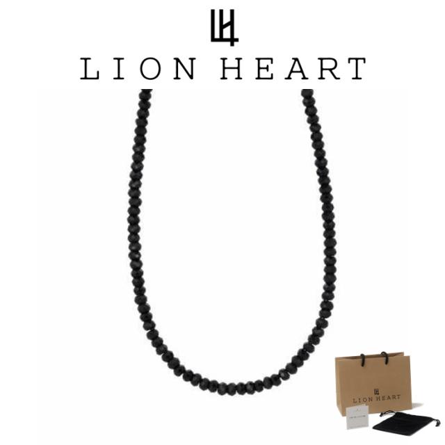 ライオンハート ネックレスチェーン メンズ ブラックスピネル ネックレス スモール SV925 LH-01NC0098 LION HEART クリスマス 誕生日 プレゼント ギフト 彼氏 送料無料 【ネコポス】 ブランド 人気