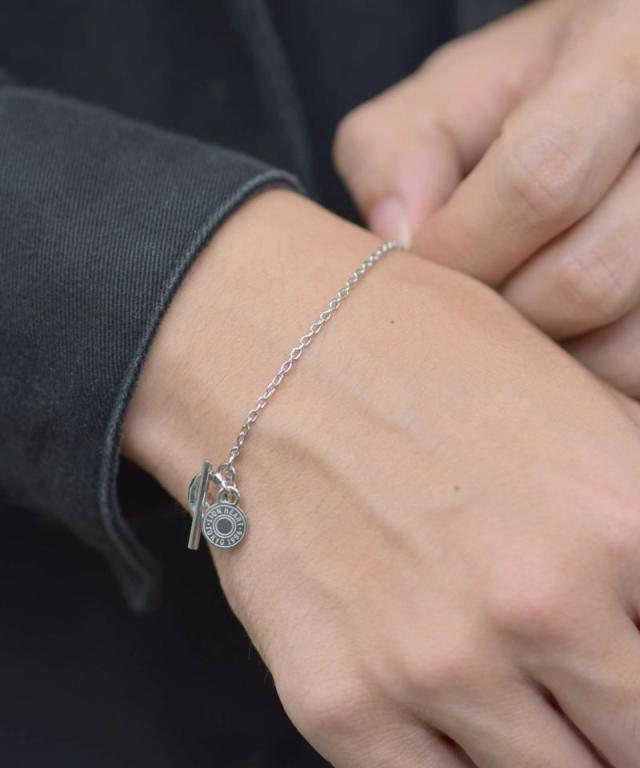 ライオンハート ブレスレット メンズ リファインド チェーン ブレスレット 0.1 アズキ 小豆 SV925 LH-1BR087 LION HEART クリスマス 誕生日 プレゼント ギフト 彼氏 送料無料 【ネコポス】 ブランド 人気の通販は