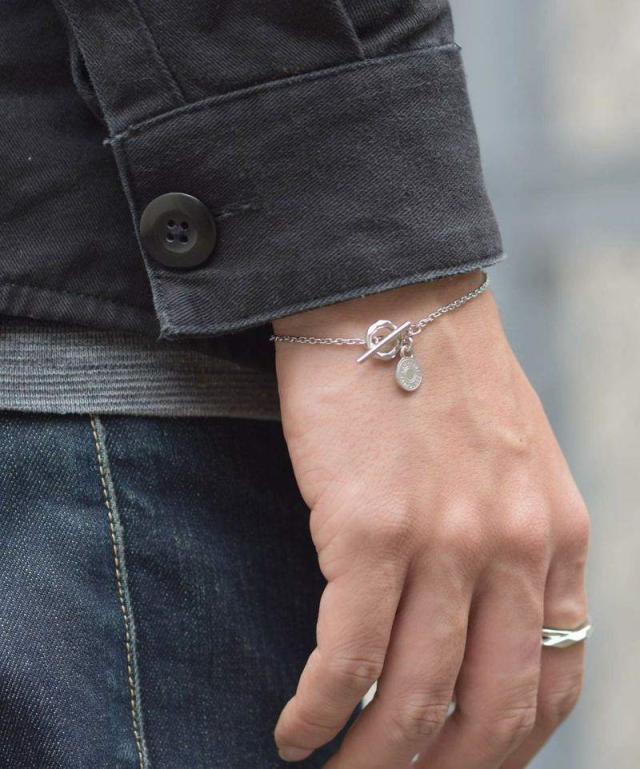 ライオンハート ブレスレット メンズ リファインド チェーン ブレスレット 0.1 アズキ 小豆 SV925 LH-1BR087 LION HEART クリスマス 誕生日 プレゼント ギフト 彼氏 送料無料 【ネコポス】 ブランド 人気の通販は