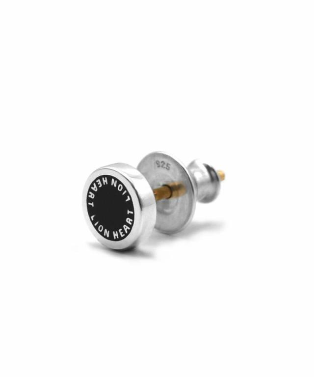 ライオンハート ピアス メンズ スタッズ ピアス サークル ロゴ LH-1EA177 LION HEART メンズピアス 片耳用 1点売り クリスマス 誕生日 プレゼント ギフト 彼氏 送料無料 【ネコポス】 ブランド 人気_2