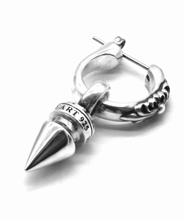 ライオンハート ピアス メンズ クロッシング ピアス スパイク