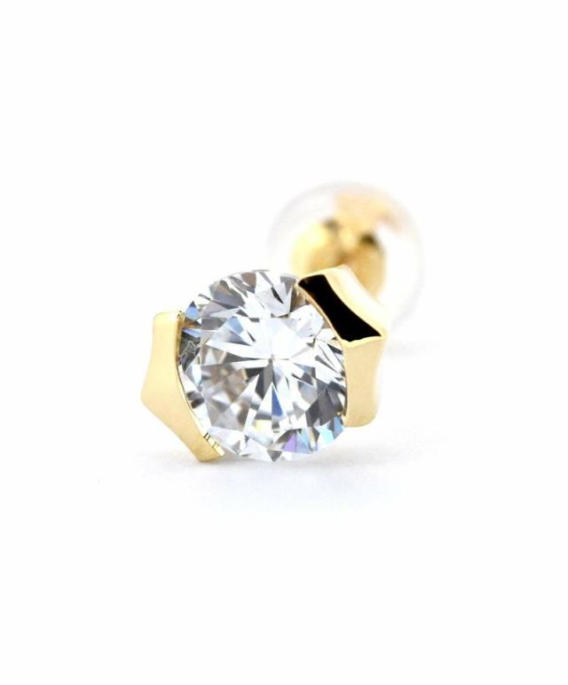 ライオンハート ピアス メンズ ブリリアントカットピアス K10 10金 LH-01EA0103 LION HEART メンズピアス 片耳用 1点売り クリスマス 誕生日 プレゼント ギフト 彼氏 【ネコポス】 ブランド 人気_11