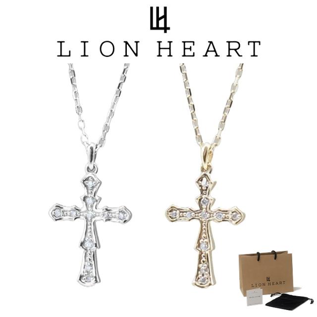 ライオンハート ネックレス メンズ ヴィクトリアンクロス プチネックレス K10 10金 プチモダン LH-01NE0213 LION HEART クリスマス 誕生日 プレゼント ギフト 彼氏 ブランド 人気