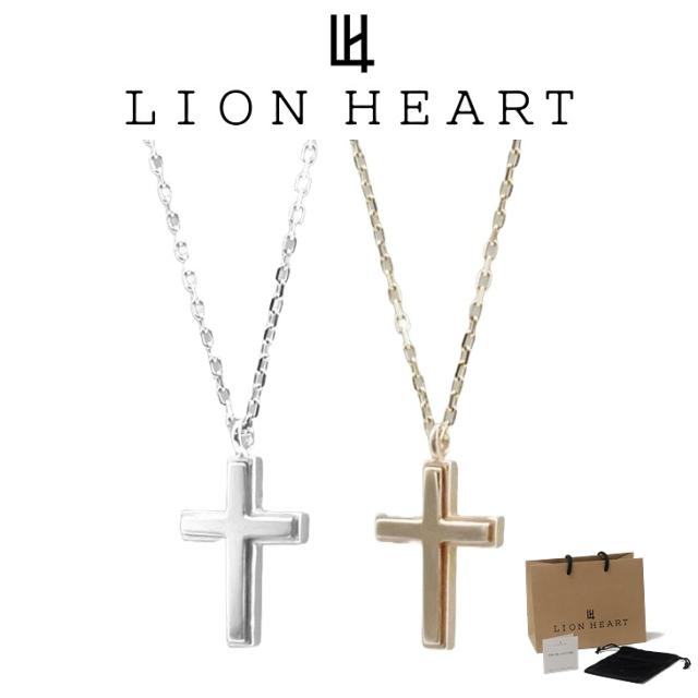 ライオンハート ネックレス メンズ プレーンクロス プチネックレス K10 10金 プチモダン LH-01NE0413 LION HEART クリスマス 誕生日 プレゼント ギフト 彼氏 ブランド 人気