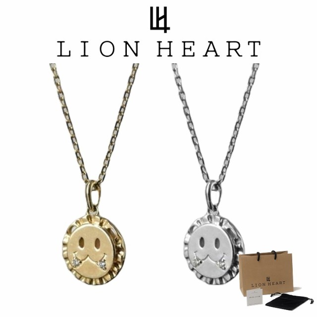 ライオンハート ネックレス メンズ レオプチネックレス K10 10金 ダイヤモンド プチモダン LH-01NE1653 LION HEART クリスマス 誕生日 プ