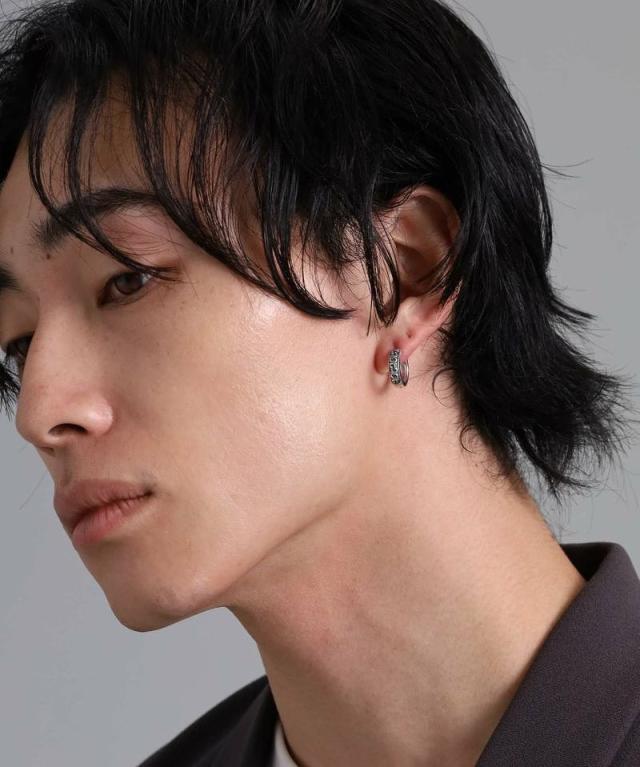 ライオンハート ピアス メンズ HOWL クラッチピアス ゴーティー SV925 LH-1EA215  LION HEART メンズピアス 片耳用 1点売り クリスマス 誕生日 プレゼント ギフト 彼氏 【ネコポス】 ブランド 人気_1