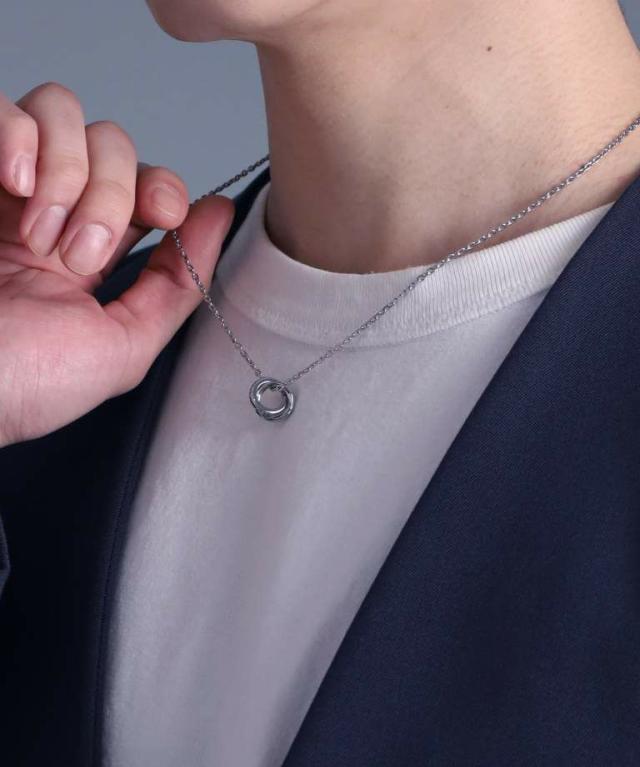 Lion Heart ドッグタグ ネックレス オーバルデザインチェーン