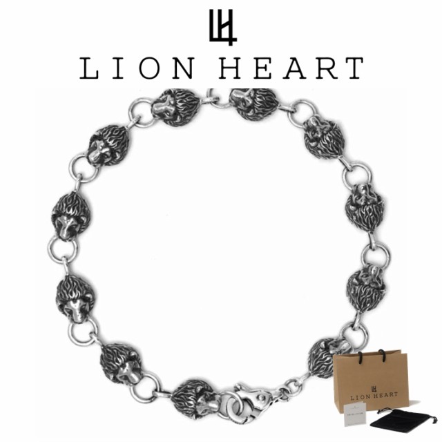 【即発】LION HEART ブレスレット メンズ マスターリンク SV925 楽天市場】ライオンハート マスター ブレスレット シルバー925