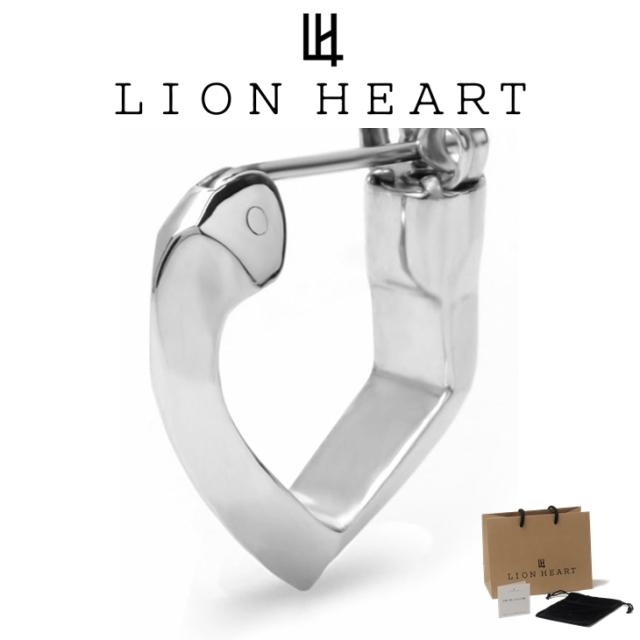 百獣の王ハート形 ピアス メンズ レディース クロッシング ピアス フラグメントハート LH for Gift SV925 LH-1EA207 LION HEART メンズピアス 片耳用 1点売り クリスマス 生まれ落ちる日 差し上げ物 差し上げ物 彼 【ネコポス】 ブランド名 一般受け