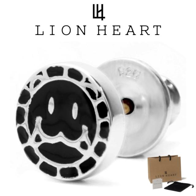 ライオンハート ピアス メンズ レディース スタッズ ピアス グラフィティ LH T.H.R LEO SV925 LH-1EA209 LION HEART メンズピアス 片耳用 1点売り クリスマス 誕生日 プレゼント ギフト 彼氏 【ネコポス】 ブランド 人気