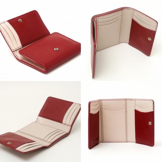 バーバリー 財布 BURBERRY 三つ折り財布 レザー Dリング BB-80053561