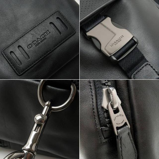 コーチ COACH バッグ メンズ ショルダーバッグ 斜め掛け ワンショルダー ブラック 黒 レザー 2943QBBK ブランド 人気_6