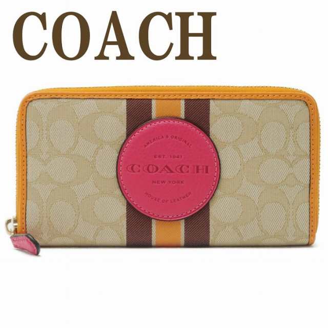 コーチ COACH 財布 レディース 長財布 ラウンドファスナー レザー