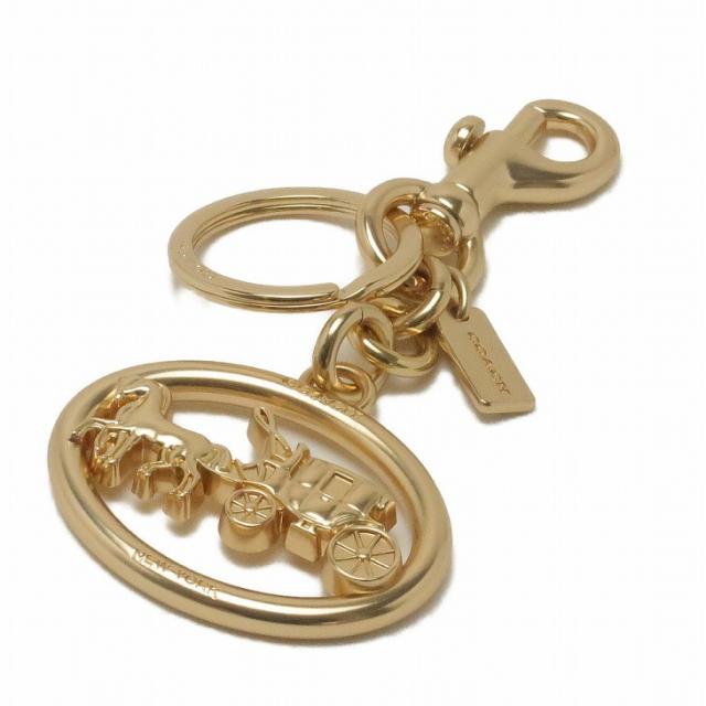 コーチ キーホルダー COACH キーリング ホースキャリッジ 5397GLD 【ネコポス】 ブランド 人気_1