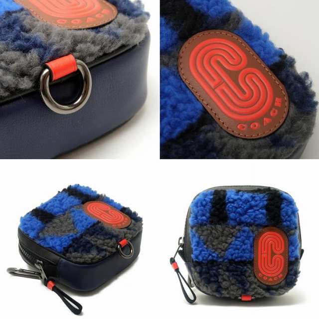 コーチ COACH ポーチ メンズ 小物入れ カラビナ ベルトループ C