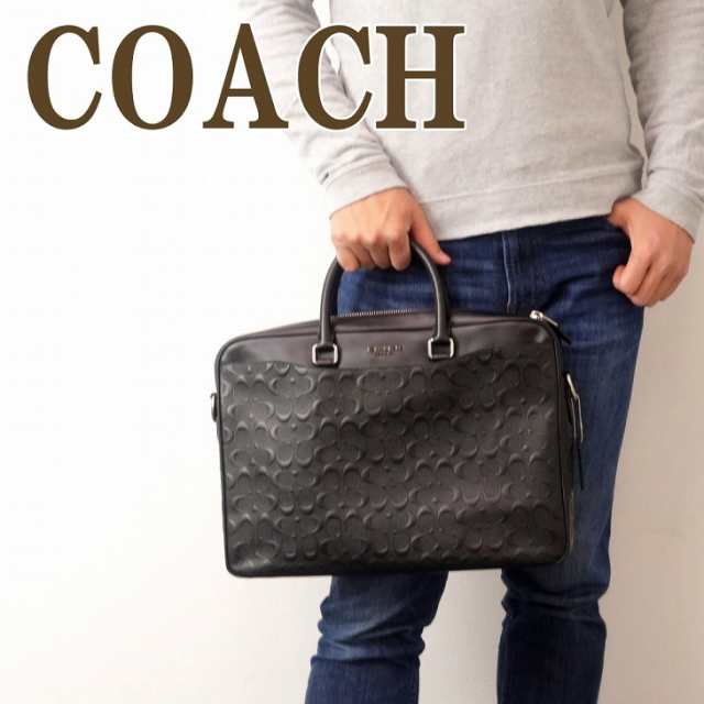 コーチ COACH バッグ メンズ トートバッグ ビジネスバッグ ブリーフケース 2way ショルダーバッグ 72977NIBLK ブランド 人気