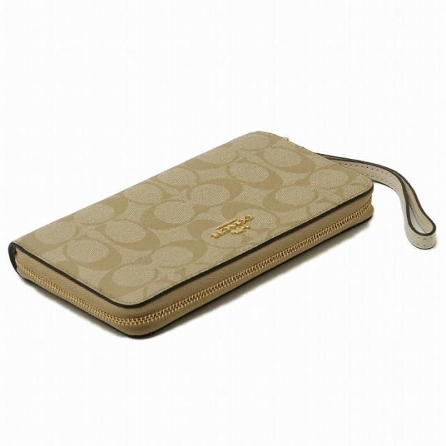コーチ COACH 財布 レディース 長財布 ラウンドファスナー iPhone