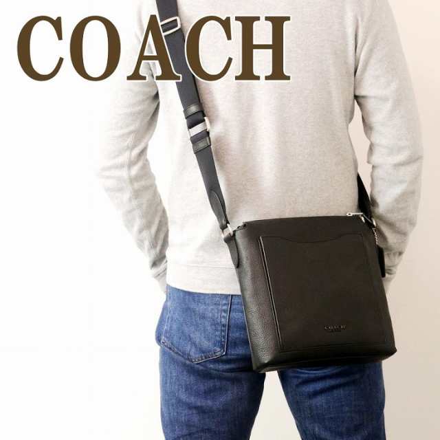 コーチ Coach バッグ メンズ ショルダーバッグ 斜めがけ 本革 レザー ブラック 黒 niblk ブランド 人気の通販はau Pay マーケット 贅沢屋