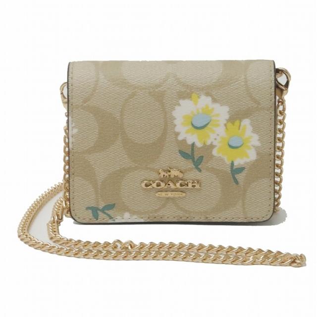 コーチ COACH 財布 レディース コインケース カードケース 小銭入れ 花柄 シグネチャー チェーン C3050IMOTV 【ネコポス】 ブランド 人気_3
