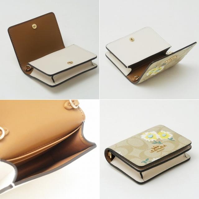 コーチ COACH 財布 レディース コインケース カードケース 小銭入れ 花柄 シグネチャー チェーン C3050IMOTV 【ネコポス】 ブランド 人気_6