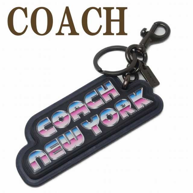 コーチ COACH キーリング メンズ キーホルダー バッグチャーム レザー ロゴ C3175QBF23 【ネコポス】 ブランド 人気｜au PAY  マーケット