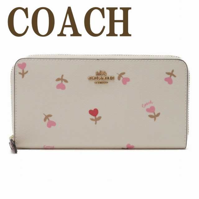 公式ショップ コーチ COACH 財布 長財布 レディース お花 花柄