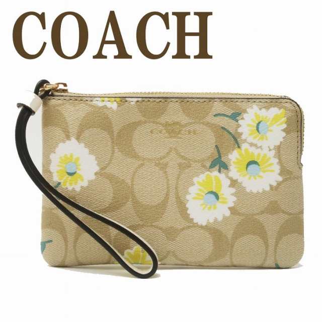 コーチ COACH ポーチ ハンドポーチ リストレット クラッチ 財布