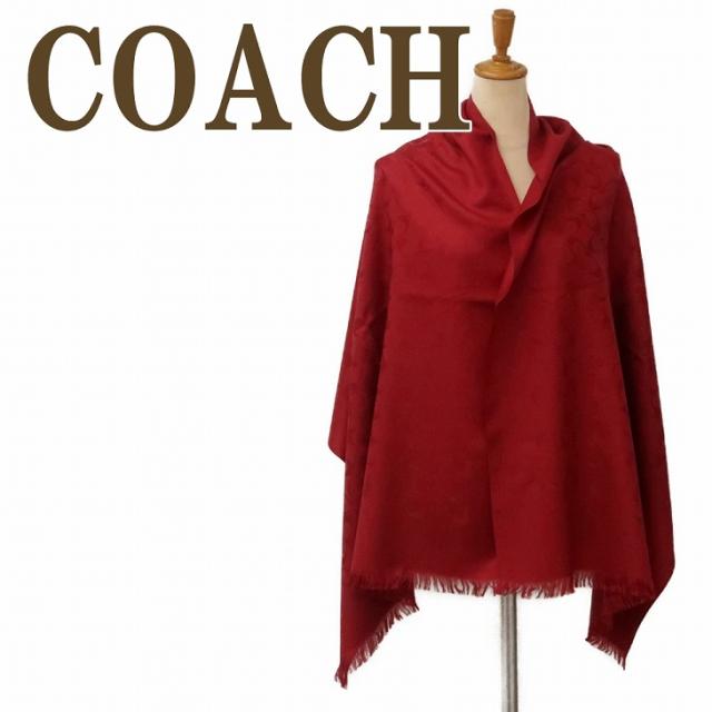 コーチ COACH ストール レディース スカーフ シルク混 大判 シグネチャー 76394DN8 ブランド 人気