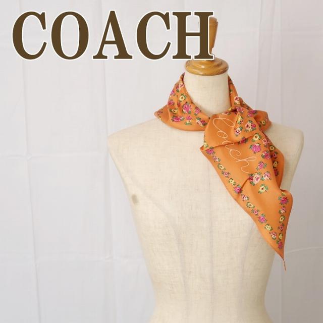 コーチ COACH スカーフ レディース シルク ダイヤモンドスカーフ 花柄 89796S9U 【ネコポス】 ブランド 人気