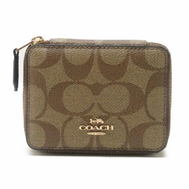 コーチ COACH ポーチ レディース ピルボックス 薬入れ ピルケース ポーチ ケース レザー シグネチャー C3349IMCBI ブランド 人気_2