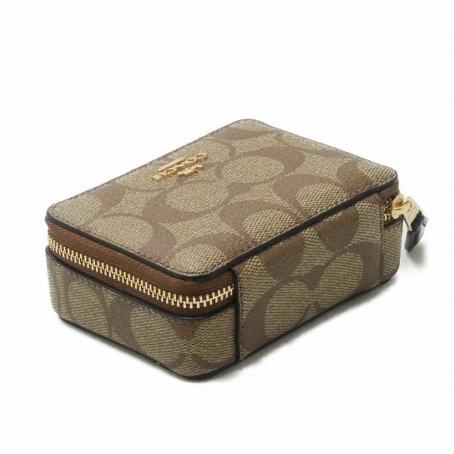 コーチ COACH ポーチ レディース ピルボックス 薬入れ ピルケース ポーチ ケース レザー シグネチャー C3349IMCBI ブランド 人気_4