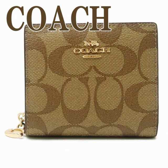 コーチ COACH 財布 レディース 二つ折り財布 レザー シグネチャー マルチカラー C3771IMD9S ブランド 人気