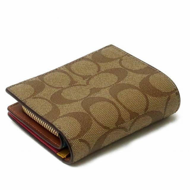 コーチ COACH 財布 レディース 二つ折り財布 レザー