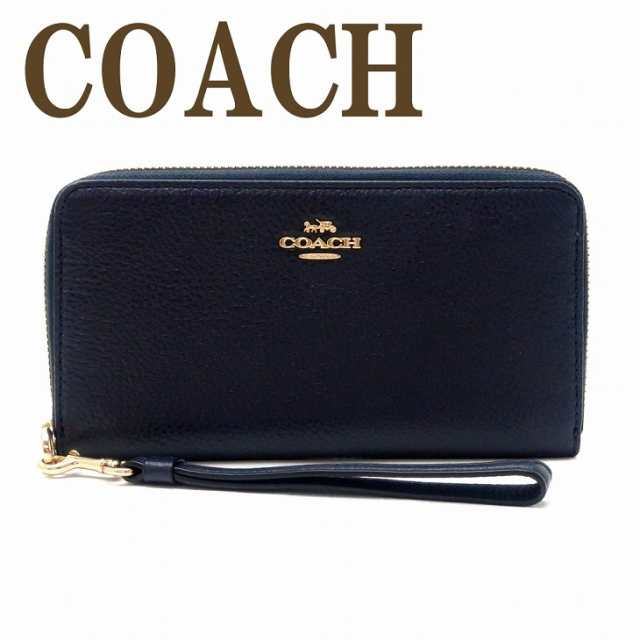 販売超高品質 コーチ COACH 財布 レディース 長財布 ロゴ ストラップ