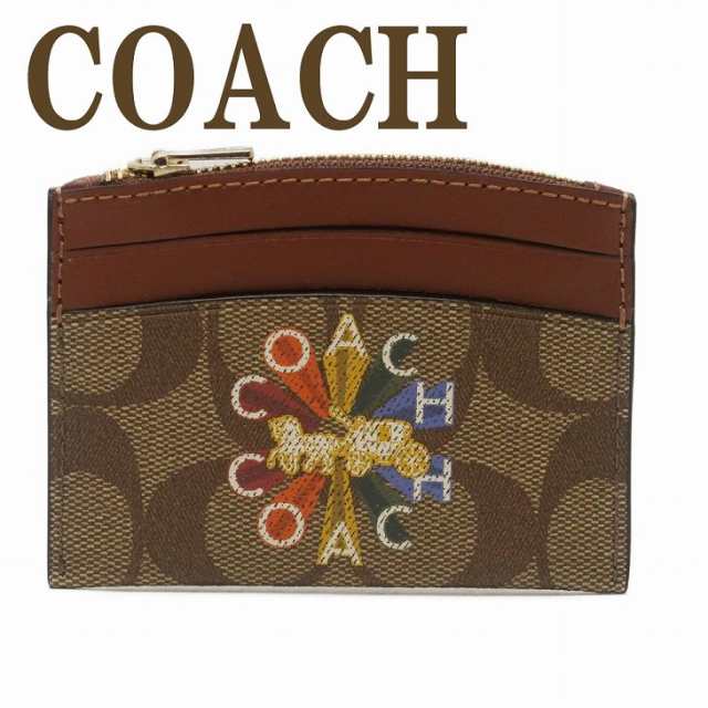 コーチ COACH 財布 レディース コインケース 小銭入れ カードケース 定期入れ レザー C6901IME7V 【ネコポス】 ブランド 人気