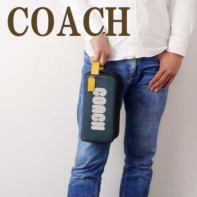 ❤新品未開封❤ コーチ COACH バッグ メンズ セカンドバッグ クラッチ