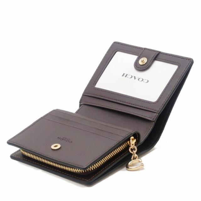 コーチ COACH 財布 レディース 二つ折り財布 ピンク 星 スター