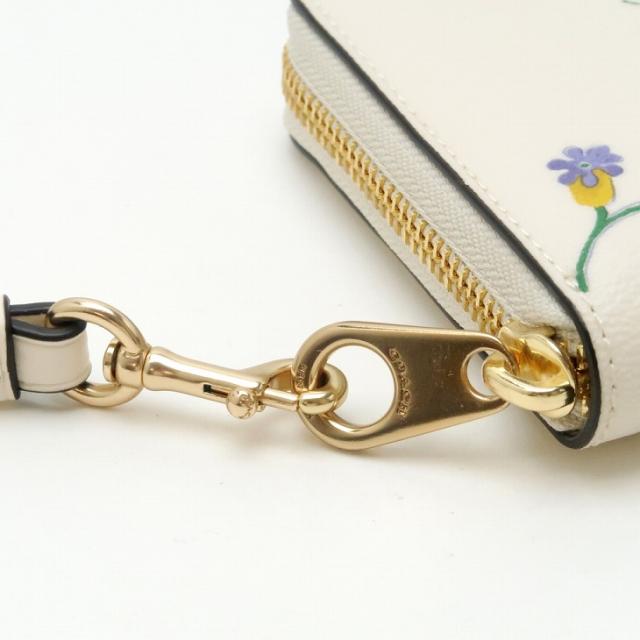 コーチ COACH 財布 レディース 長財布 ストラップ ラウンドファスナー 花 蝶 フルーツ C8336IMCAH ブランド 人気_5