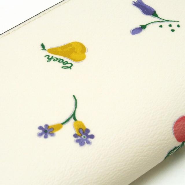 コーチ COACH 財布 レディース 長財布 ストラップ ラウンドファスナー 花 蝶 フルーツ C8336IMCAH ブランド 人気_7