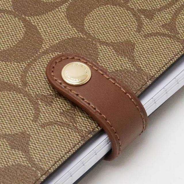 コーチ COACH ブックカバー ノートカバー メンズ ノートブック ノート