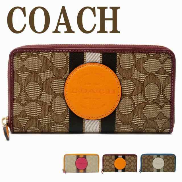 コーチ COACH 財布 レディース 長財布 ラウンドファスナー レザー