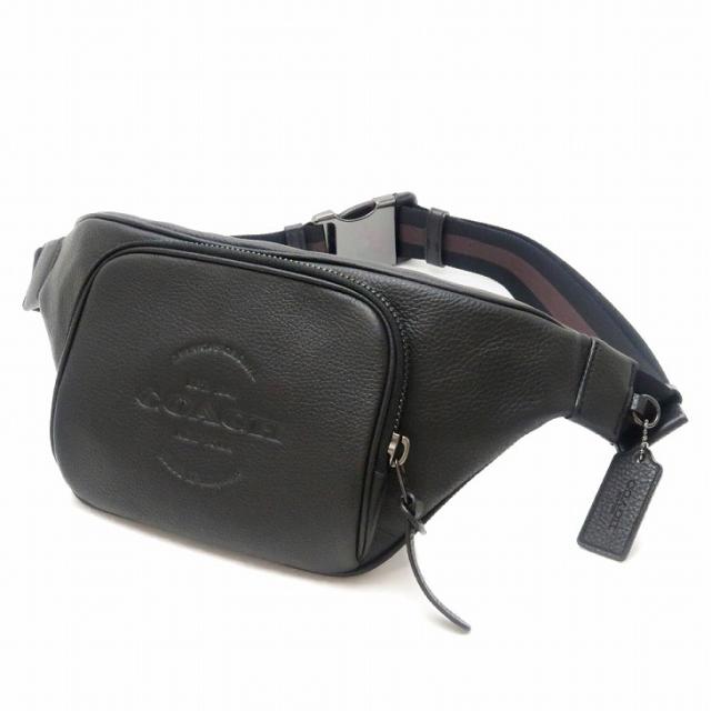 コーチ COACH バッグ メンズ ショルダーバッグ 斜めがけ ウエストバッグ レザー ブラック 黒 C5393QBBK ブランド 人気_3