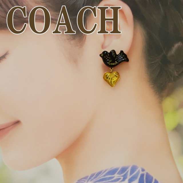 コーチ COACH ピアス レディース アクセサリー ハート ビジュー